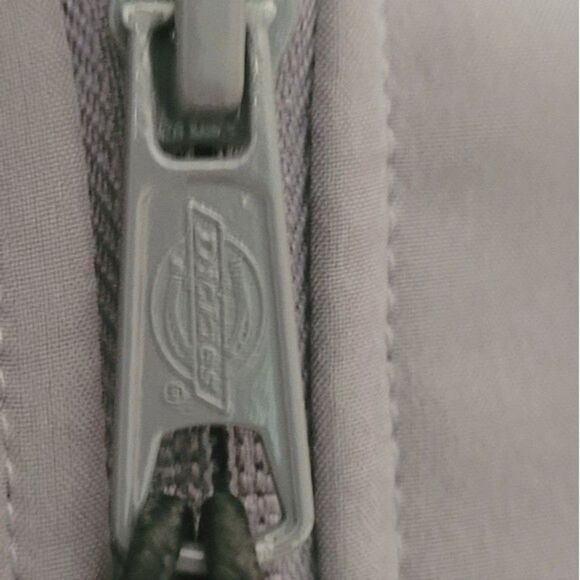 Dickies Jacket grey black zip front shell small womens performance coat lady - Picture 4 of 16